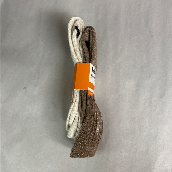 New Timberland Socks Women’s 2 Pair Wool Blend Boot Socks Casual Activewear - Picture 3 of 13